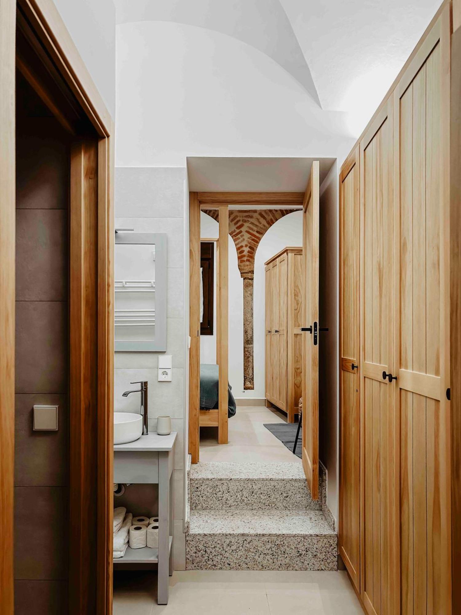 Apartmán Portal De Santiago Caces Exteriér fotografie